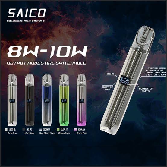 SAICO炫刻主機 SAICO炫刻主機 | 通用一代煙彈 · OLED顯示 · 兩檔調節 · 穩定續航:圖片 1